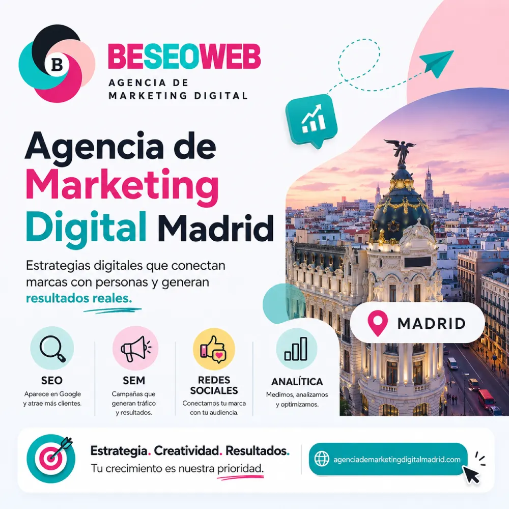 Beseoweb · Agencia de Marketing Digital Madrid