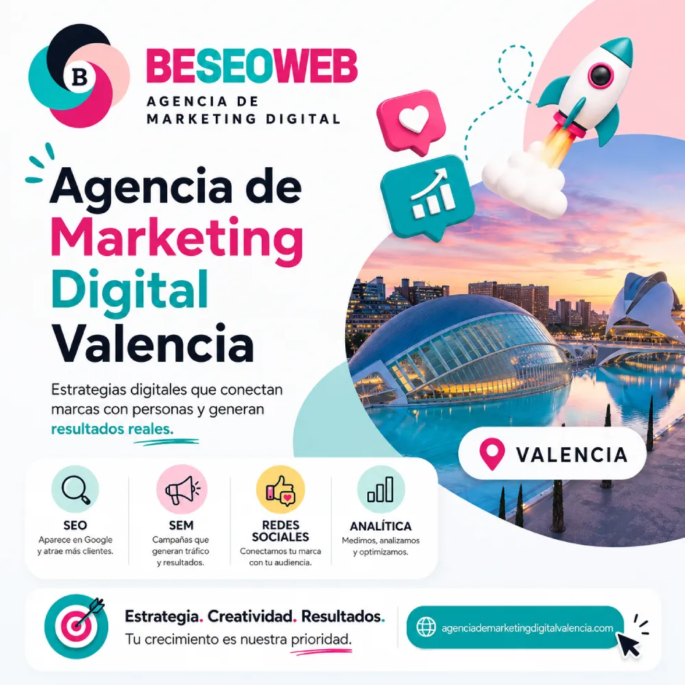 Beseoweb · Agencia de marketing digital Valencia