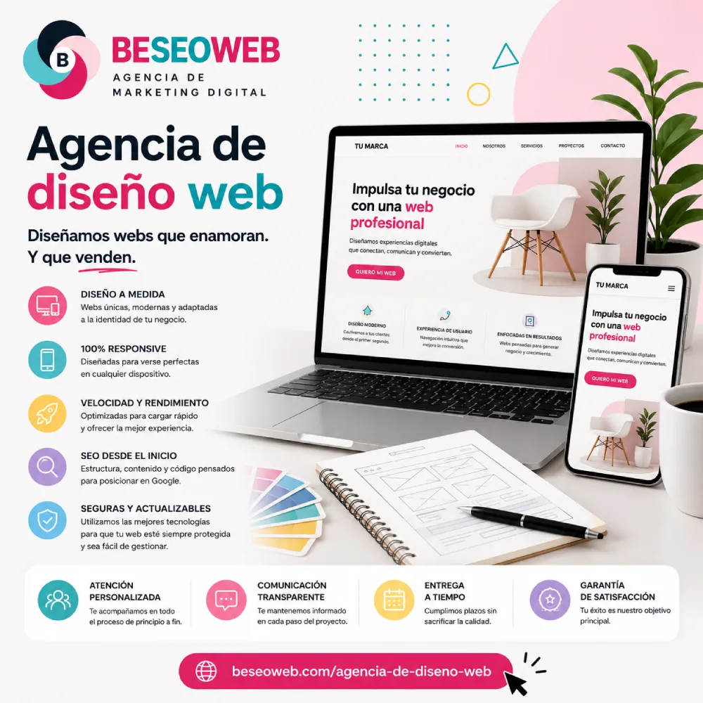 Beseoweb · Agencia diseño web