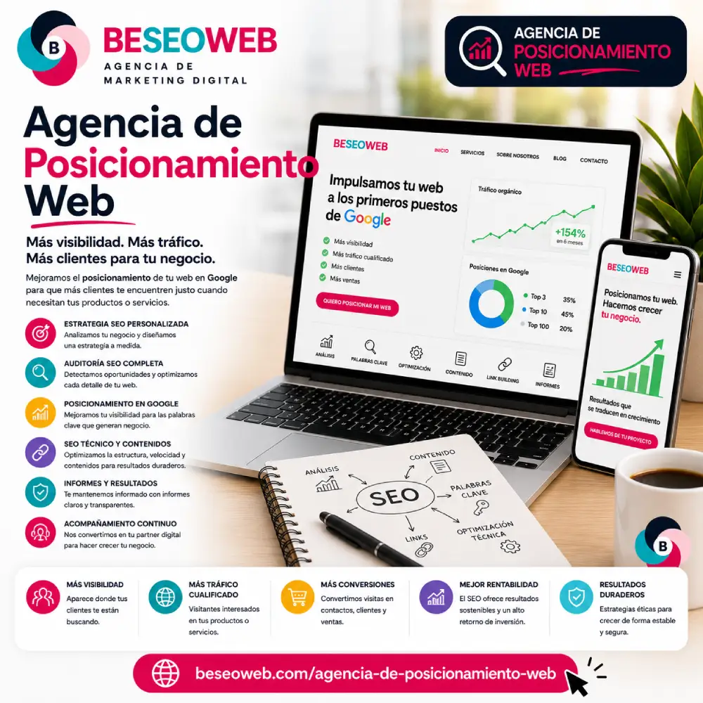 Beseoweb · Agencia de posicionamiento web