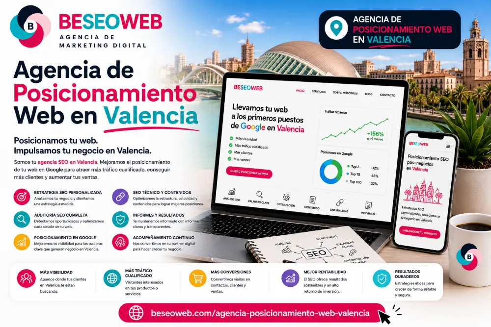 Beseoweb · Agencia posicionamiento web Valencia
