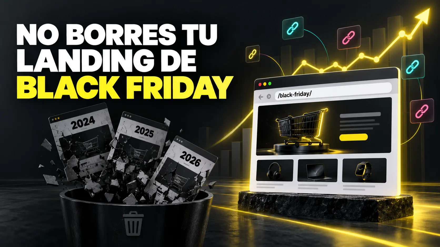 Landing page de Black Friday
